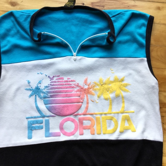 Free Add On 80’s Vintage Florida Tank Top - Picture 3 of 8